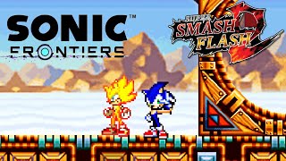 SSF2 Mods Frontiers Sonic v2 [upl. by Esbensen]