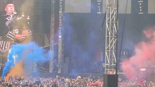 The Stone Roses  Flower Of Scotland National Anthem Live  Hampden Park [upl. by Cairns]