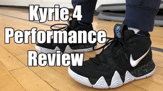 NIKE KYRIE 4 PERFORMANCE REVIEW [upl. by Graces]