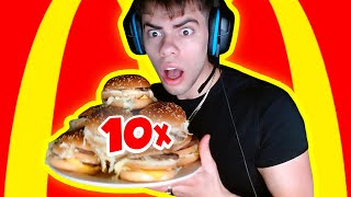 1 DEATH  1 BIG MAC CHALLENGE  League of Legends [upl. by Eetsirk]