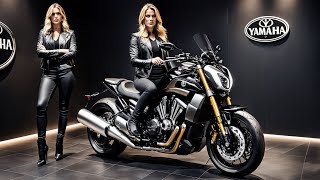 AllNew Yamaha VMAX 1700 cc V4  The Giant of the Street is Resurrected  Ride and Engine Sound [upl. by Aizatsana]