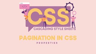 Pagination UI design using HTML and CSS [upl. by Caldwell]