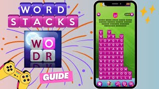 Word Stacks Daily Puzzle November 27 2024 [upl. by Ellened]