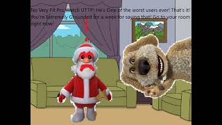 Evil Talking Santa Says Yes Very Fit Pro Watch UTTPGrounded [upl. by Irv]