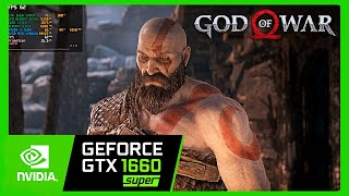 God of War  GTX 1660 Super  Ryzen 5 3600  32GB RAM  1080p 60fps [upl. by Assenyl269]