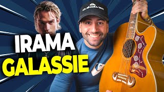 IRAMA  GALASSIE 🎸 Tutorial con 4 Accordi [upl. by Manard]