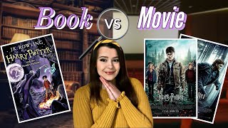 🇫🇷 LIVRE vs FILM  Harry Potter and the Deathly Hallows [upl. by Ortrud312]