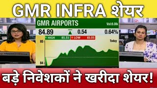 🔴GMR INFRA share letest news  gmr airport share anelysis  gmr infra share next Target [upl. by Bendix]