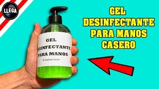 🧴Gel Desinfectante Casero ⚗️ Receta con pocos Ingredientes📋 [upl. by Dawaj]