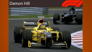 Spa 1998 Damon Hill 2018 F1 1080p 60fps [upl. by Adlez978]