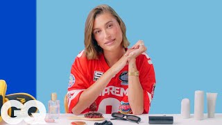 10 Things Hailey Bieber Cant Live Without  GQ [upl. by Yregerg]