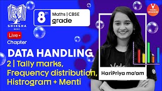 Data Handling L2  Tally marks Frequency Distribution Histogram  Class 8 Maths  Haripriya Maam [upl. by Vastah438]