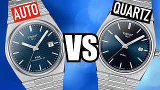 WHO WILL WIN  Tissot PRX Powermatic 80 vs Quartz [upl. by Lorant]