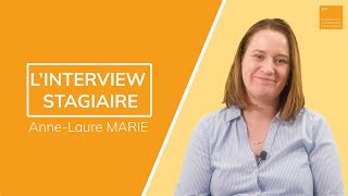 Interview Stagiaire de la Haute école de formation amp consulting  AnneLaure Marie [upl. by Col]