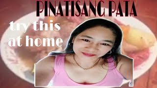 Pinatisang PaTa07Real Pinoy Recipe [upl. by Adnarim894]