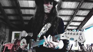 NEW ORLEANS HEAVY SWAMP BLUES ON FRETLESS 6STRING [upl. by Crellen]