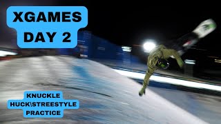 XGAMES 2024  DAY 2  KNUCKLE HUCK\STREETSTYLE PRACTICE [upl. by Quinlan933]