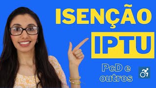 ISENÇÃO do IPTU – Quem tem direito e como solicitar [upl. by Dunkin]