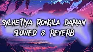 Sylhetiya Rongila Daman  Slowed amp Reverb tiktok version  Sylhety Wedding Song  Bass Boosted [upl. by Kaiulani]