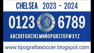 Tipografía Chelsea 2324 FREE DOWNLOAD [upl. by Nnaeed724]