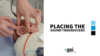 Newborn Screener  Novus Tutorial  Chapter 8  Placing the Sound Transducers [upl. by Aldarcie]