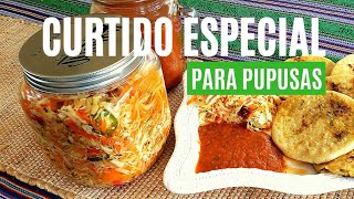 Truco para hacer el mejor CURTIDO para PUPUSAS 🥗  FACIL COLORIDO y DELICIOSO [upl. by Rachele]