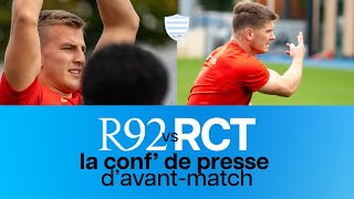 R92 v RCT  la conf davantmatch de Max et Owen [upl. by Hanauq]