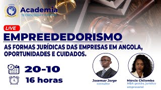 As Formas Jurídicas das Empresas em Angola Oportunidades e Cuidados [upl. by Lengel46]