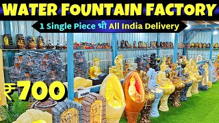 Water fountain factory in delhi Indoor Outside water fountains manufacturer in delhi waterfountain [upl. by Lrigybab]