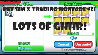 PET SIM X TRADING MONTAGE 2 LOTS OF GHHR [upl. by Ker]