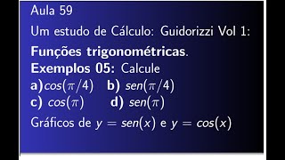 Cálculo diferencial e Integral Aula 59 [upl. by Yuht]