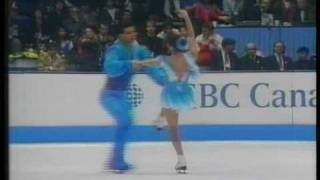 Brasseur amp Eisler CAN  1993 World Figure Skating Championships Pairs Free Skate [upl. by Rosalba]