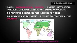 Introduction of Zoogeography  Biogeography Presentation  History Types amp Branches PPT [upl. by Ateuqahs133]