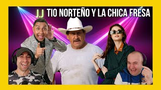 🇲🇽 El chiste del tío norteño y la chica fresa de JJ Españoles reaccionan 🇪🇸 [upl. by Tenner298]