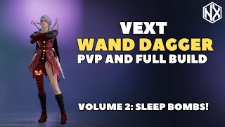 Wand Dagger PvP and Build  Throne and Liberty  Vext volume 2 Sleep Bombs [upl. by Nereen126]