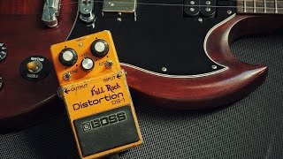 Boss DS1 distortion pedal Full Rock mod Msm Workshop [upl. by Gladys844]