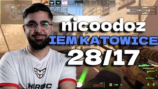 CS2 POV Heroic nicoodoz 2817 vs Vitality Mirage IEM Katowice 2024 [upl. by Zebedee653]