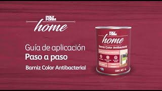 Dale vida y protege tus muebles de madera con Polyform Home  Tutorial paso a paso [upl. by Nekial]