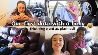 Our FIRST DATE as PARENTS ⎮ 12 DATES SERIES Part 112 [upl. by Rolat]