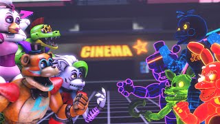 SFM FNaF Arcade Mayhem vs Security Breach Animatronics [upl. by Gisser]