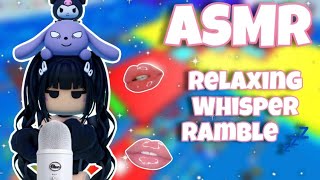 Roblox Asmr  Soft Whisper Rambles 😴 Tingly and Relaxing [upl. by On]