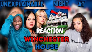 COUPLE REACTS TO Sam and Colby Our Unexplainable Night at Winchester Mystery House  RAE AND JAE [upl. by Rico]