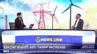 Eskom wants 44 tariff increase [upl. by Nibot]