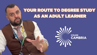 Pathway to University  Access to Higher Education Explained  Coleg Cambria [upl. by Dyob]