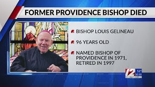 Retired Providence Bishop Louis Gelineau passes away [upl. by Shanleigh]