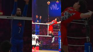 Amazing 😍 Moments in Volleyball trending viral shorts amazing shorts volleyball new [upl. by Eppie274]