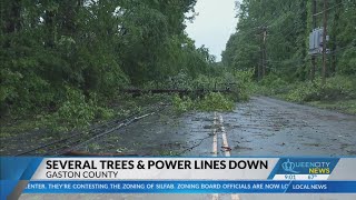 EF1 tornadoes hit Gaston Cleveland counties [upl. by Kravits]