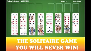 How to play solitaire FreeCell the hardest version [upl. by Hadihahs]