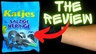 Katjes Salzige Heringe licorice Review [upl. by Ttenyl]