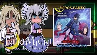 heros party react to makoto misumi  part 4 [upl. by Daune]